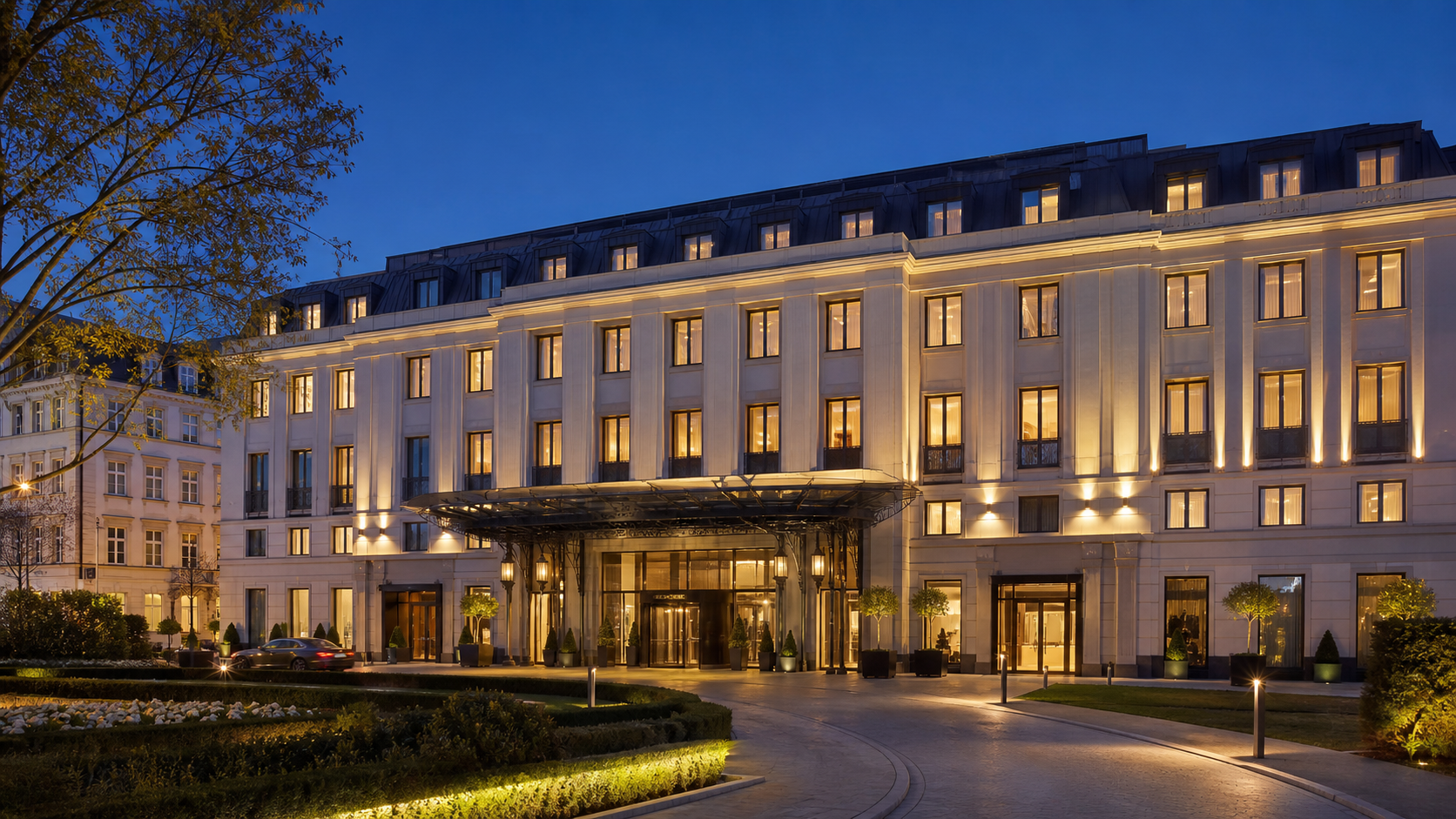 Wizualizacja hotelowa: Hotel Indigo Warsaw – Nowy Świat